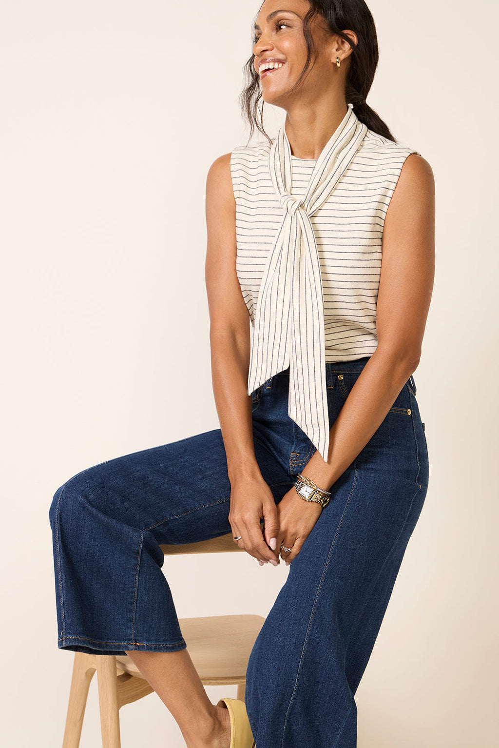 Women's Sophie Tie Neck Tank Top