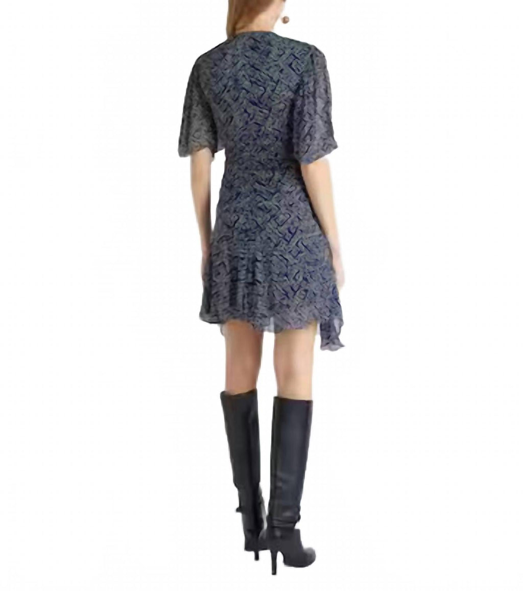 Vivienne Mini Dress In Midnight