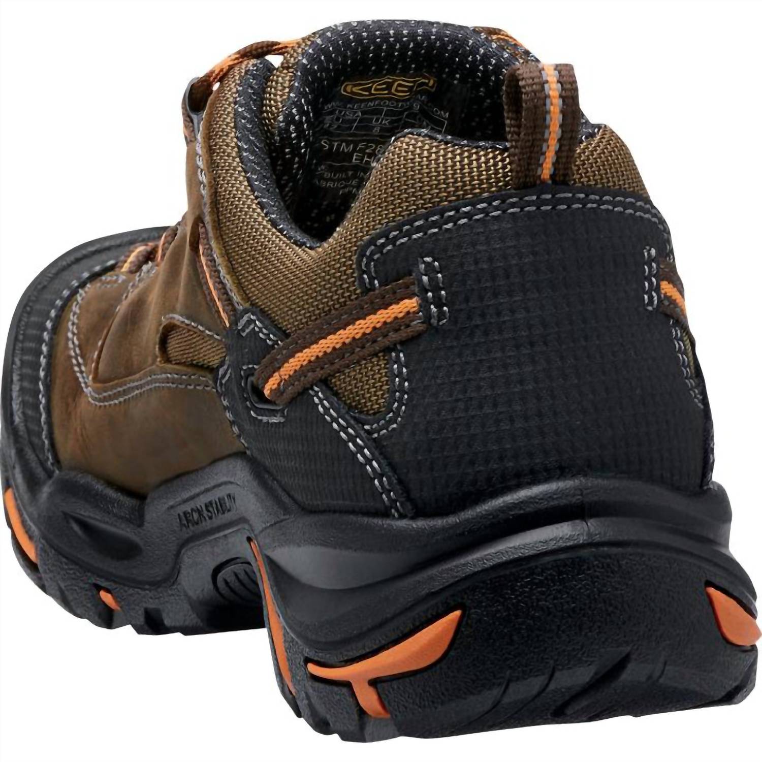 Men's Braddock Low Soft Toe Work Shoes In Cascade Orange Ochre
