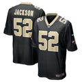 D'Marco Jackson New Orleans Saints Nike Game   Jersey - Black