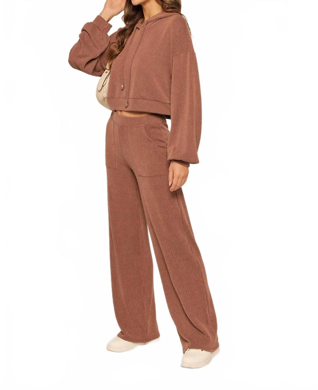 Eloise Hoodie In Chocolate