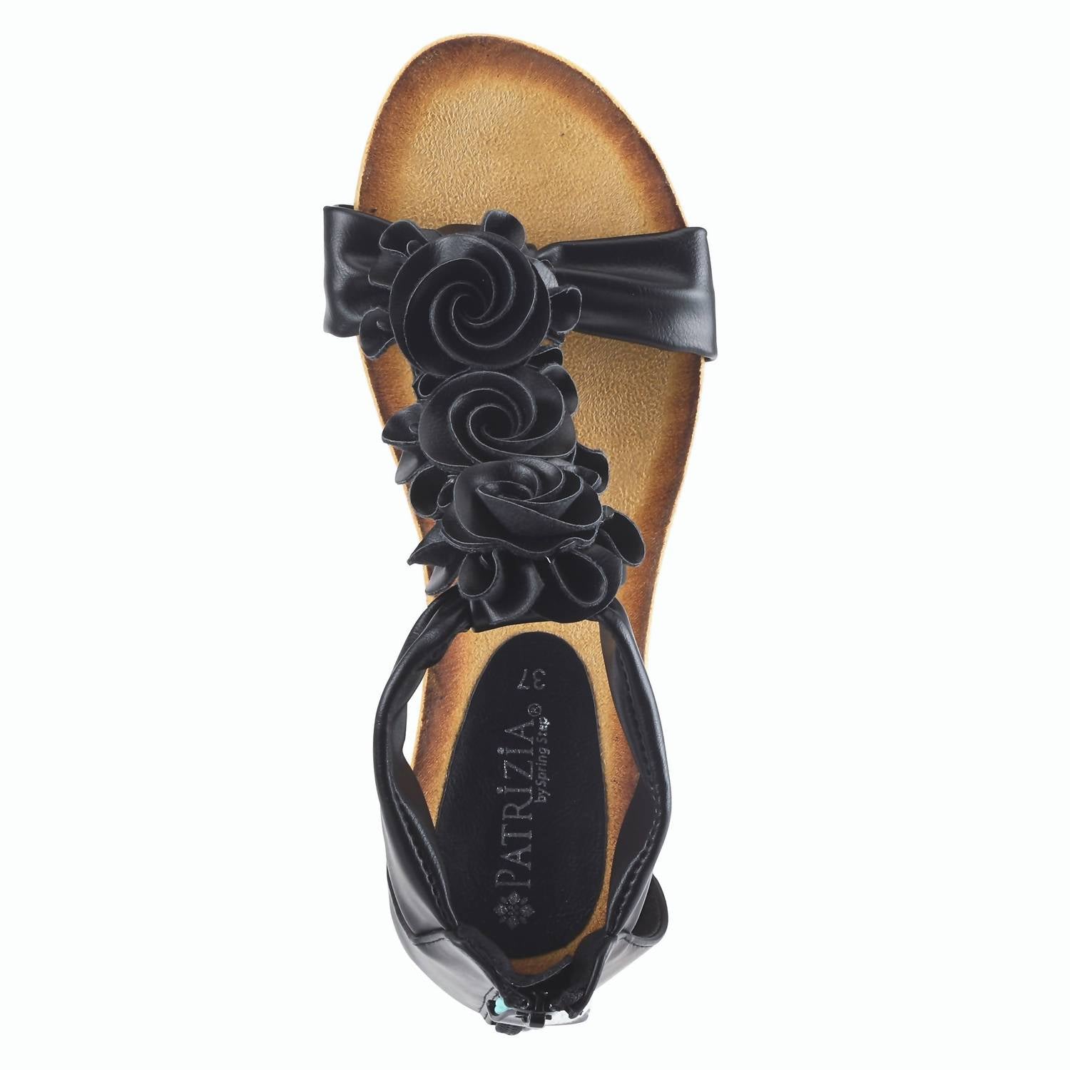 Women's Harlequin Wedge Sandal In Black