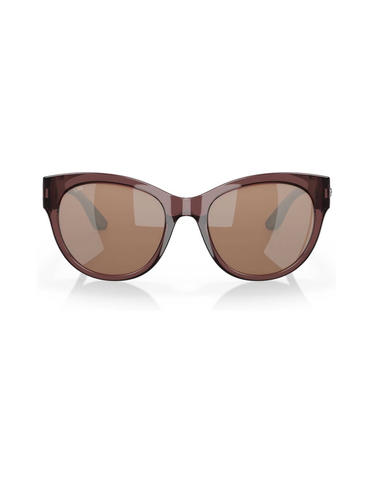 Women's Maya Sunglasses In Shiny Urchin Crystal/copper Silver