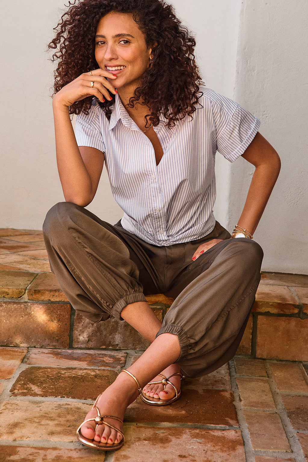Women's Annie Waist Detail Shirt