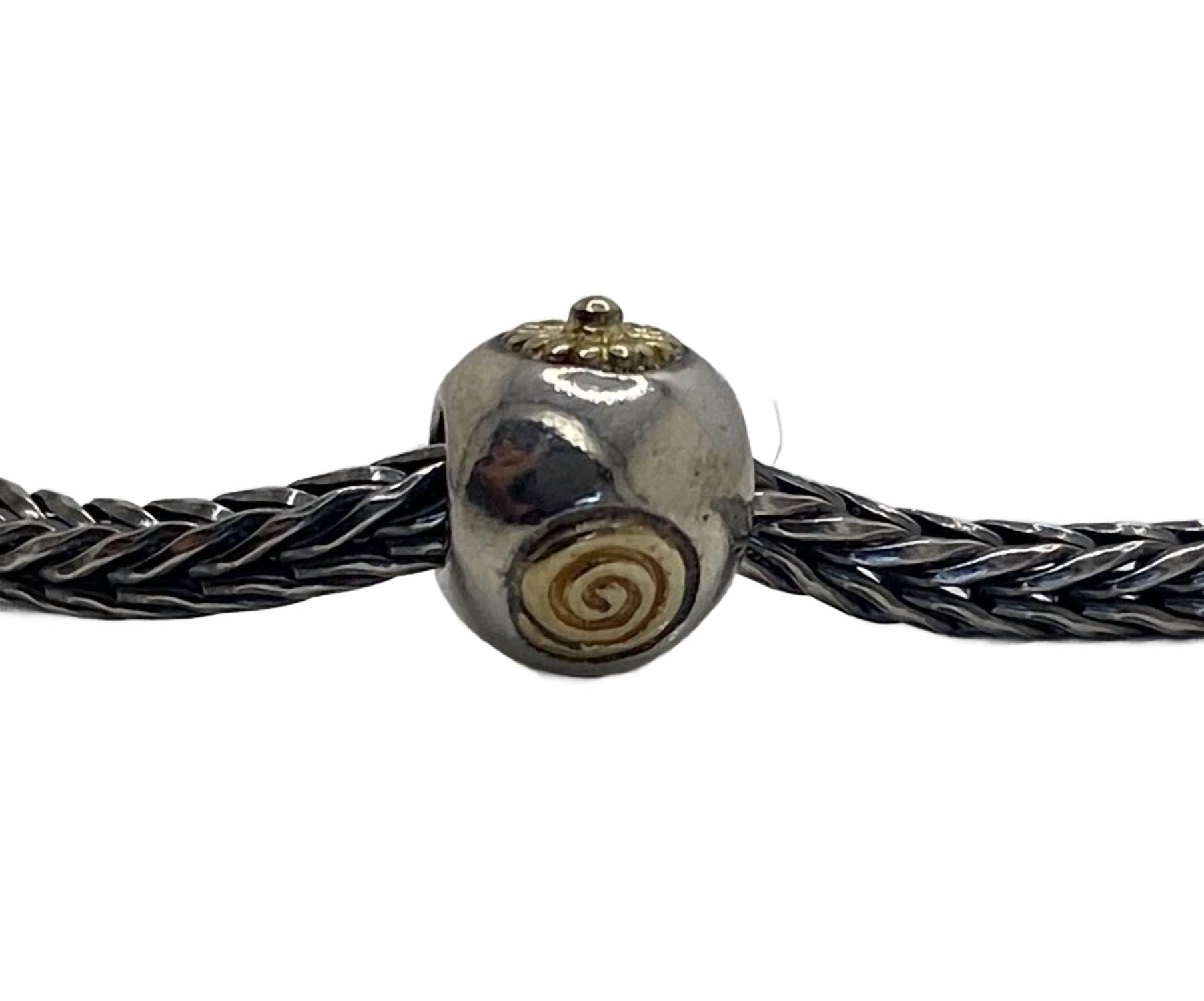 Women's Sun Bead Charm In Silver