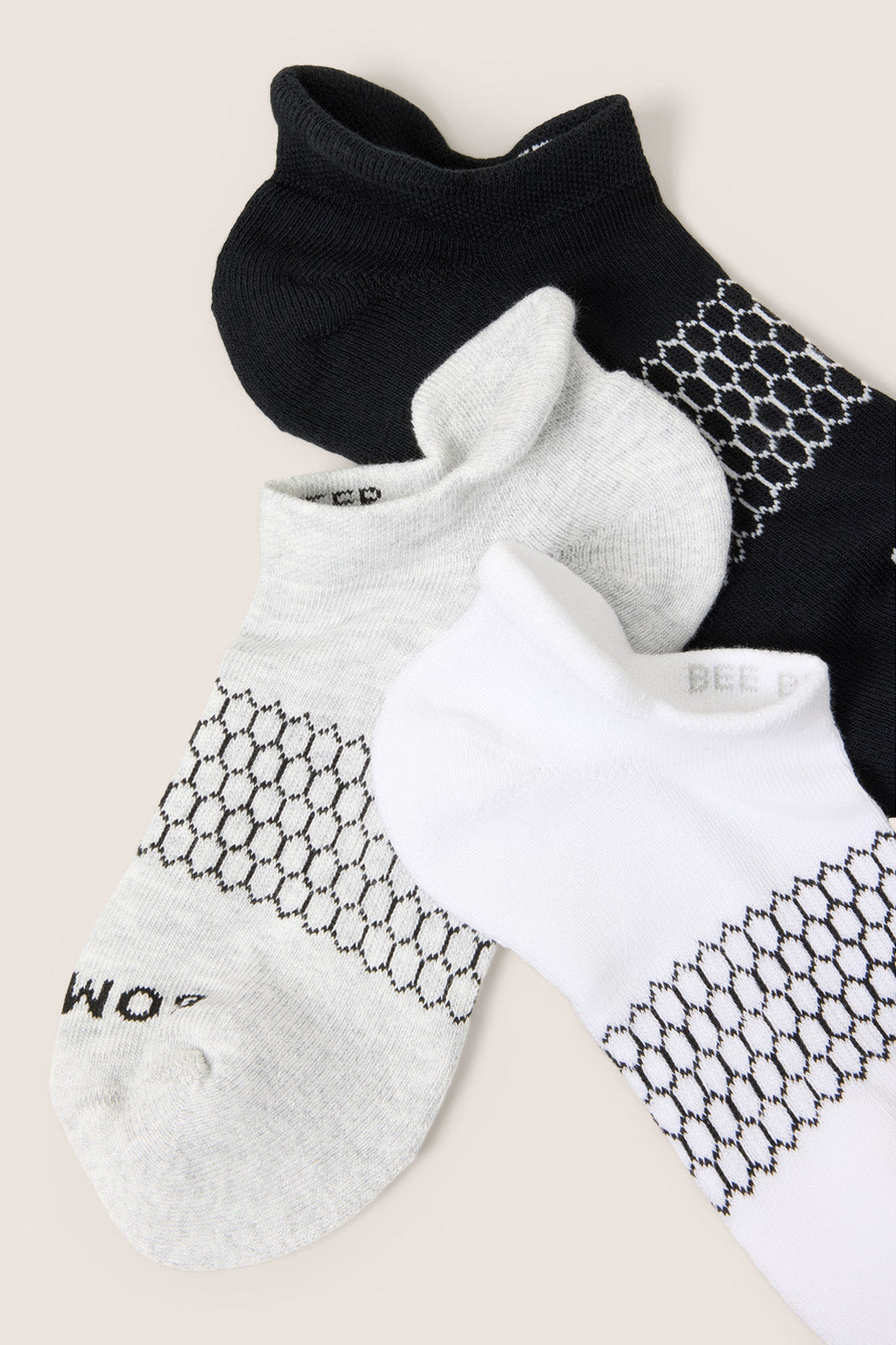 Women's Solid Cushioned Ankle Socks 3-Pack