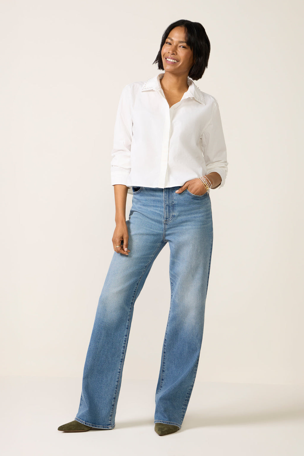 Women's Evie High Rise Slim Bootcut Jean