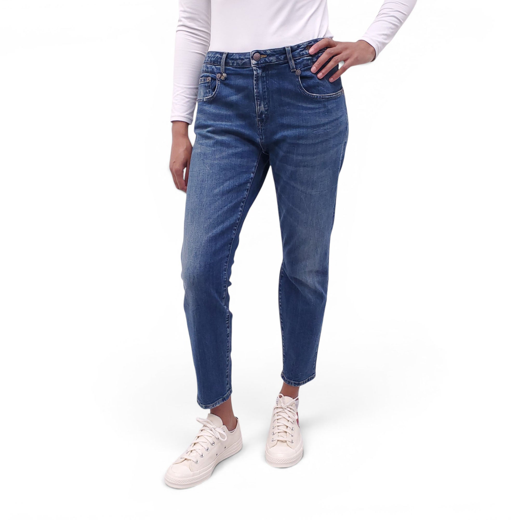 R13 'BOY SKINNY' JEANS - SIZE 31