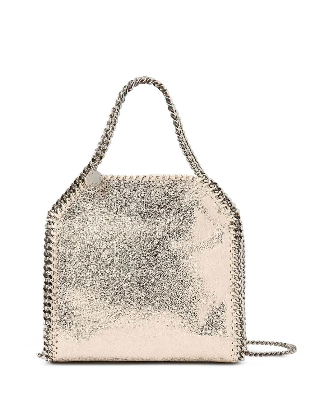 Stella Mccartney Women Falabella Metallic Tote Bag