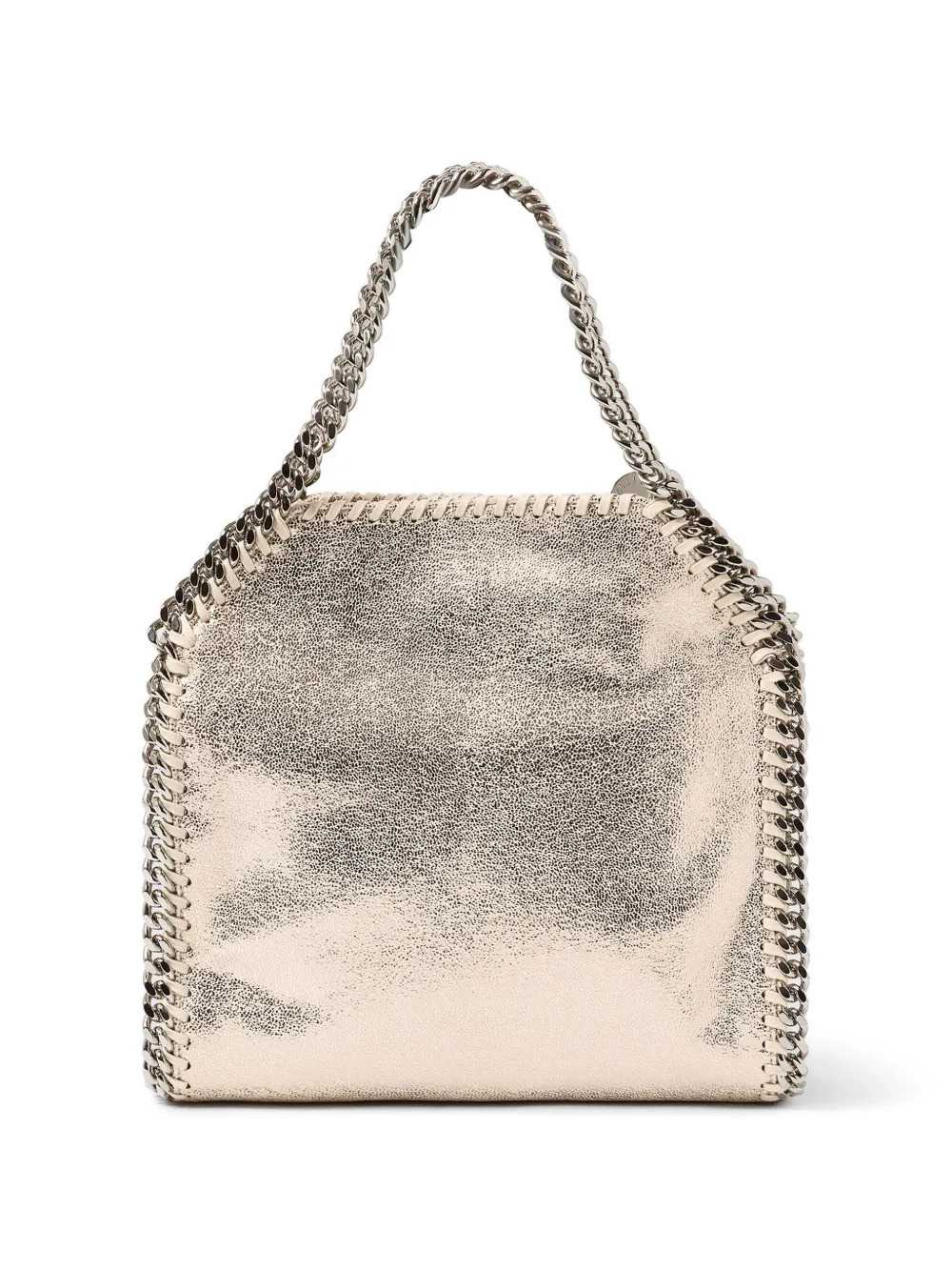 Stella Mccartney Women Falabella Metallic Tote Bag