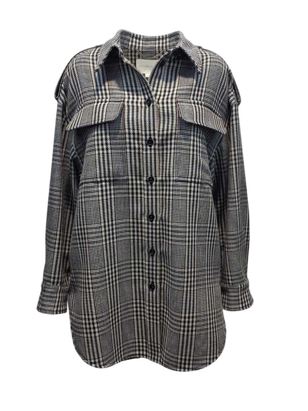 Stella Mccartney Women Plaid Wool Shirt