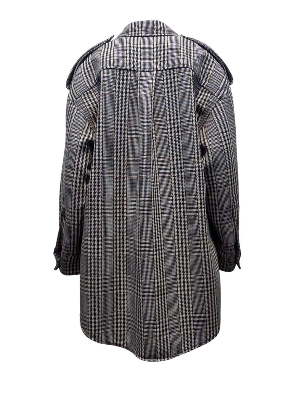 Stella Mccartney Women Plaid Wool Shirt