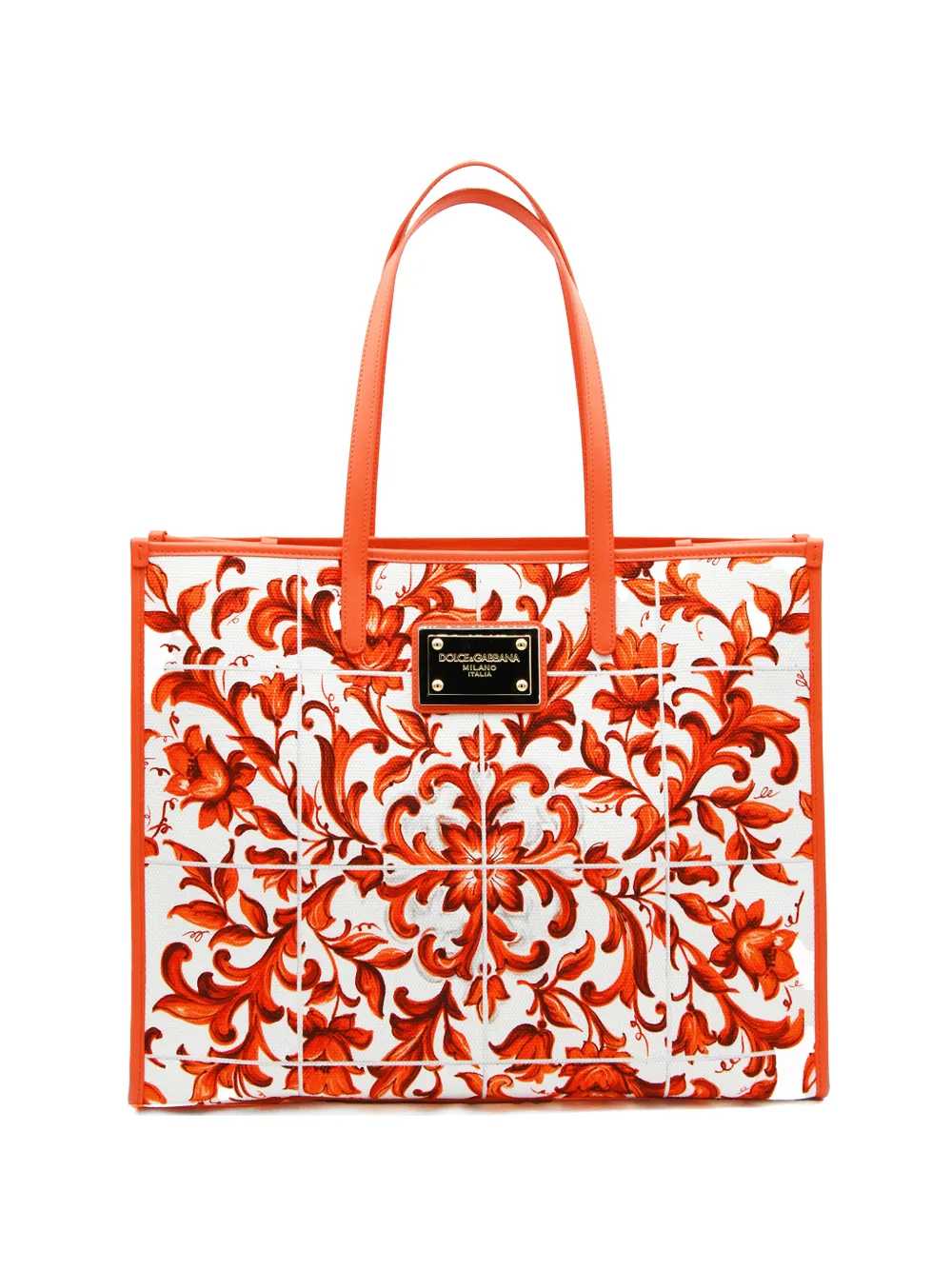 Dolce & Gabbana Women Majolica Print Tote Bag