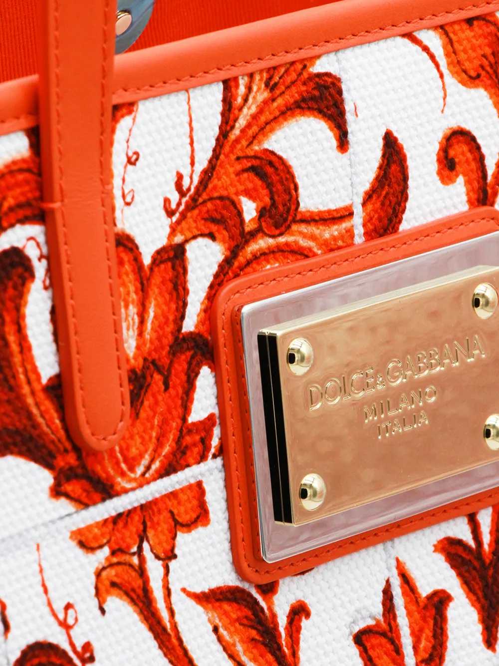 Dolce & Gabbana Women Majolica Print Tote Bag