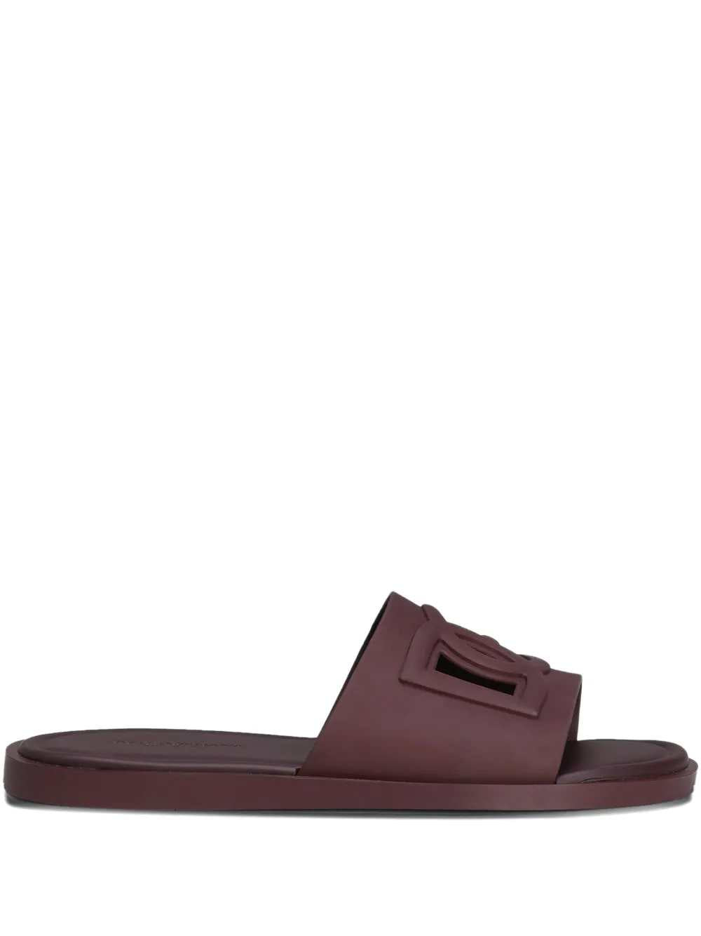 Dolce & Gabbana Men Logo Slide Sandals