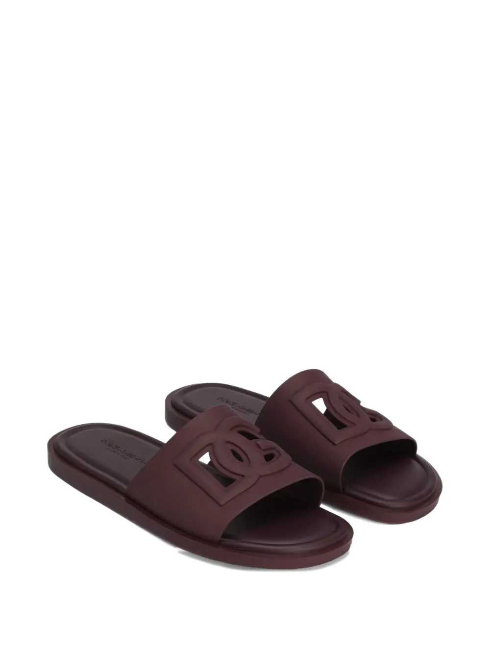 Dolce & Gabbana Men Logo Slide Sandals