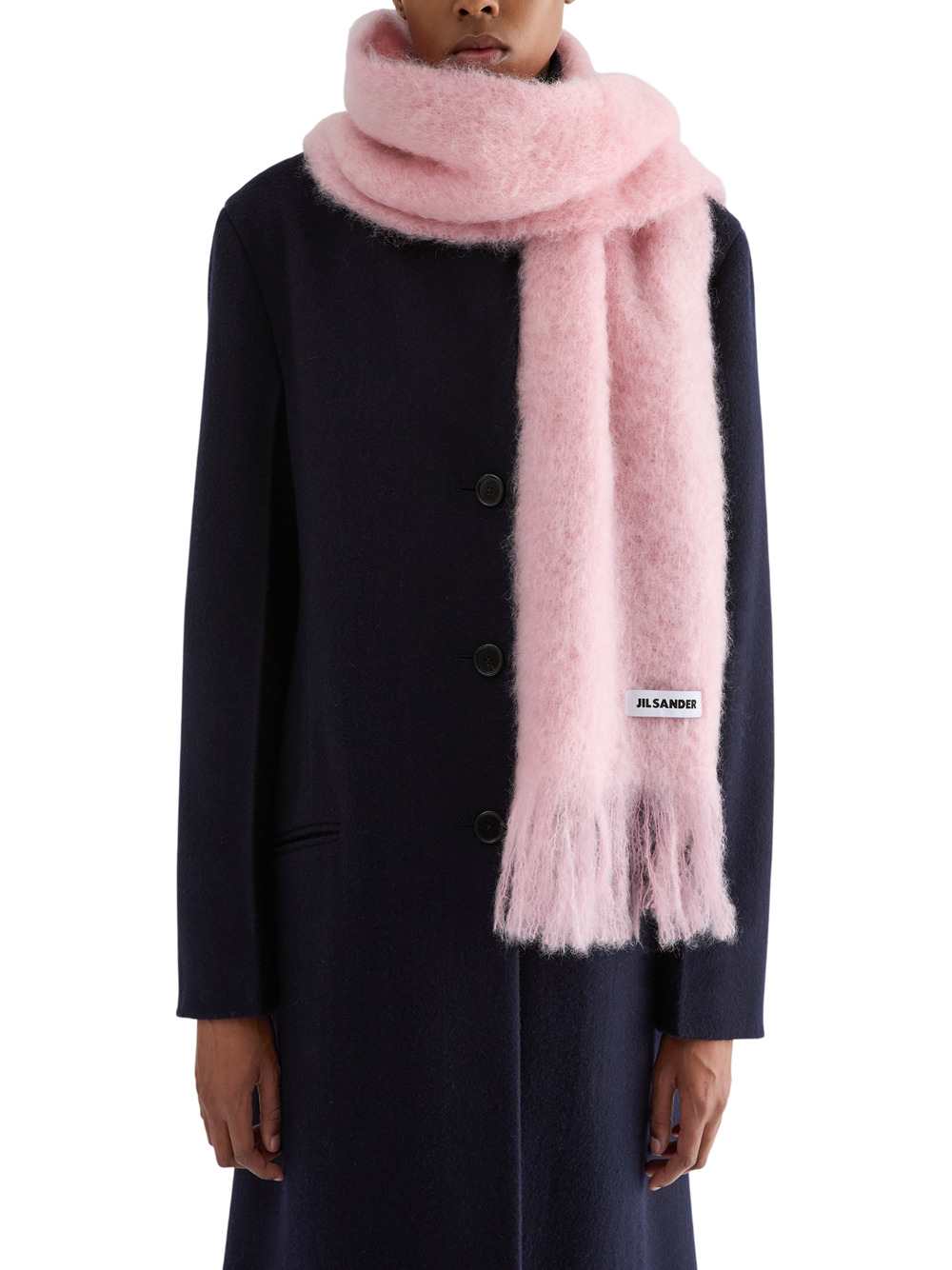 Jil Sander Women Small Wool Blend Scarf