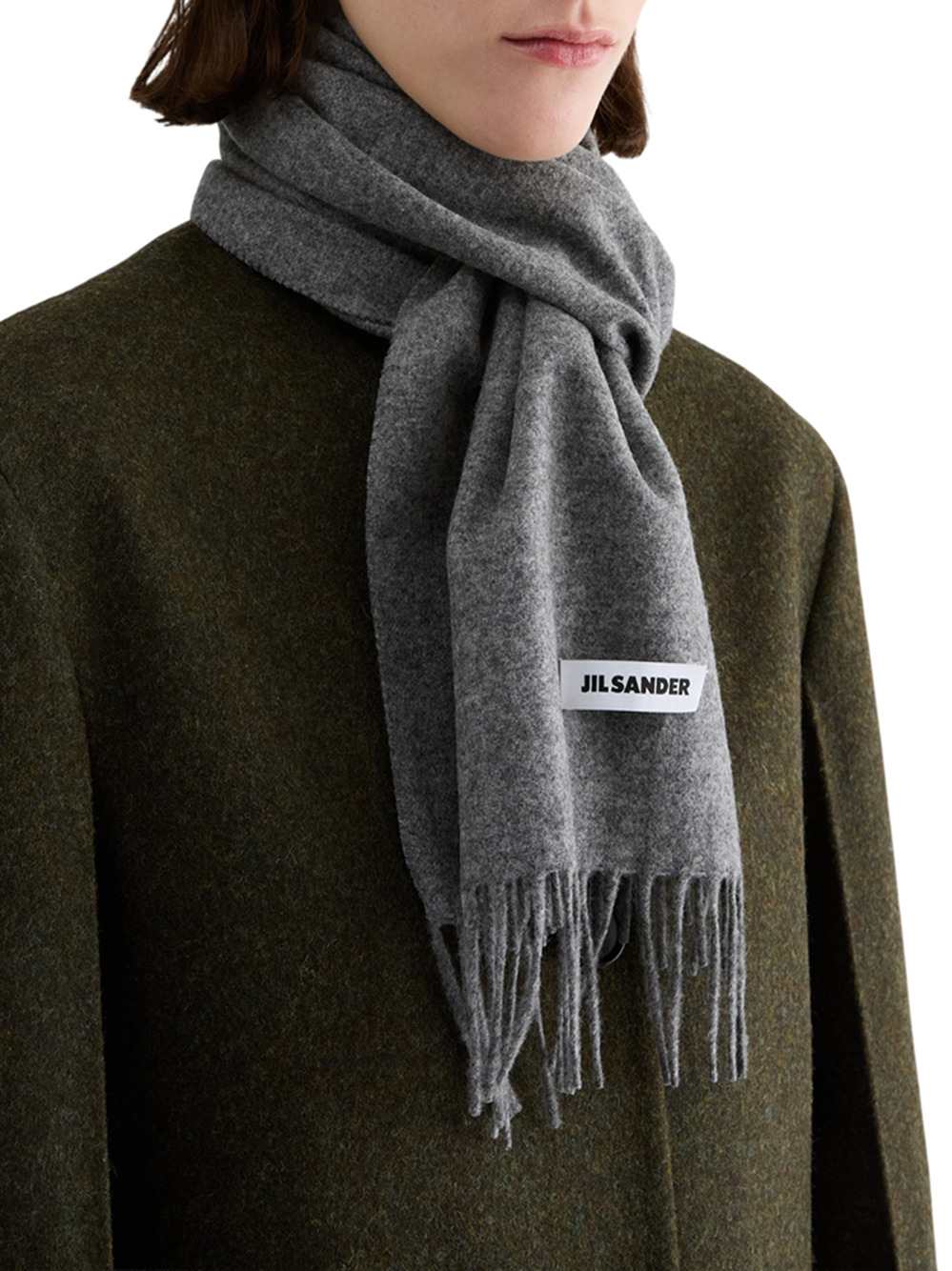 Jil Sander Women Small Wool Scarf