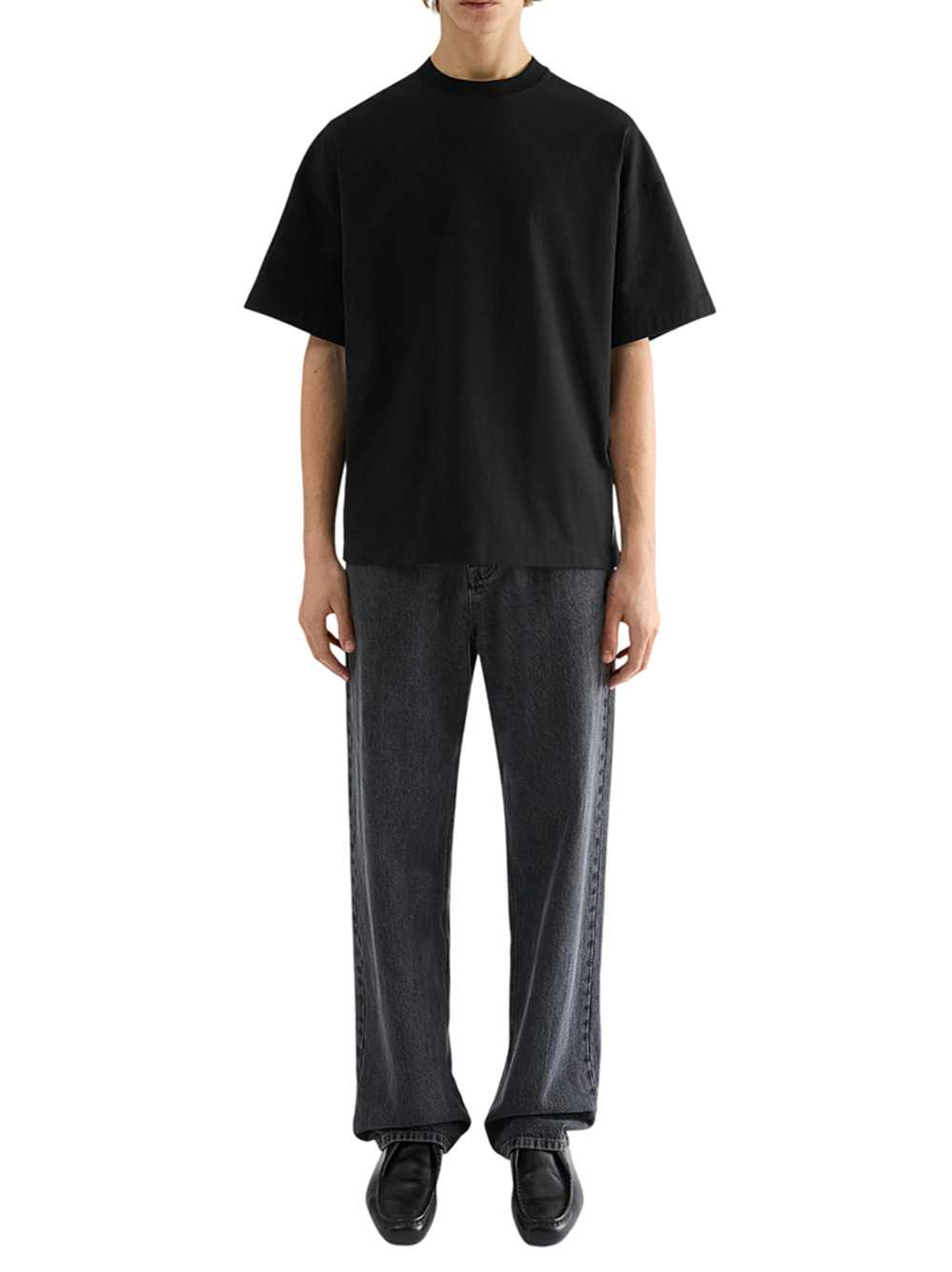 Jil Sander Men Crew-Neck Cotton T-Shirt