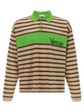 Versace Men Intarsia Polo Shirt