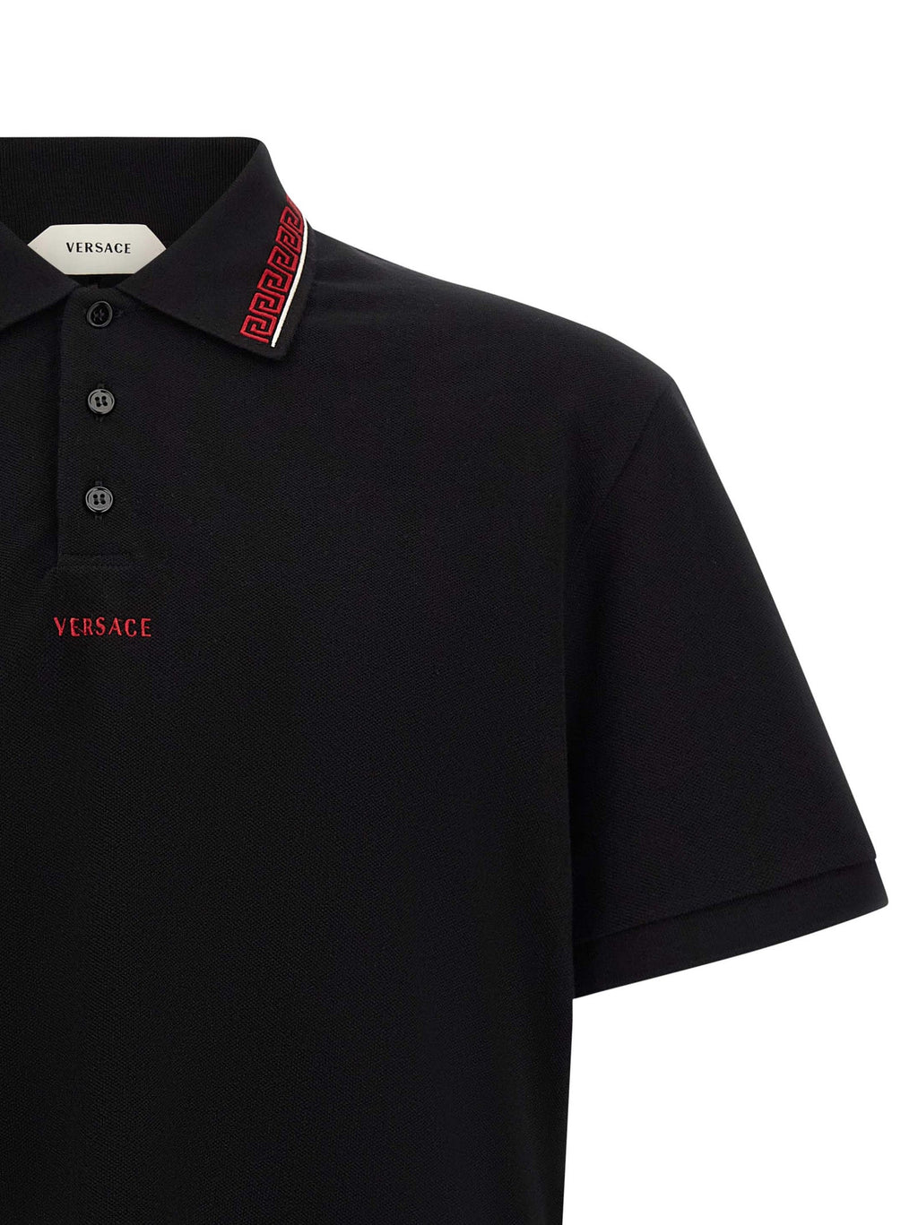 Versace Men 'Greca' Polo Shirt
