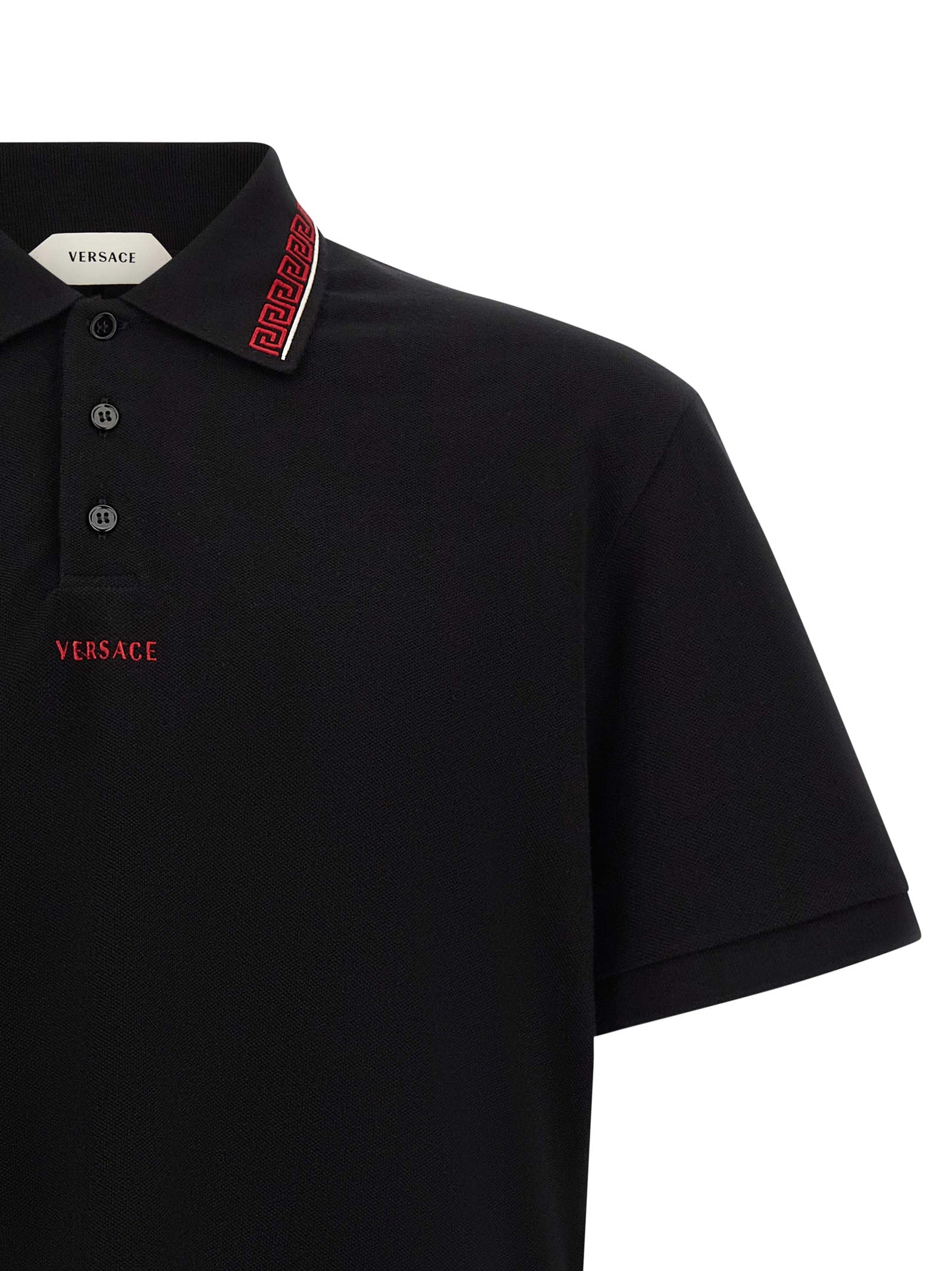 Versace Men 'Greca' Polo Shirt