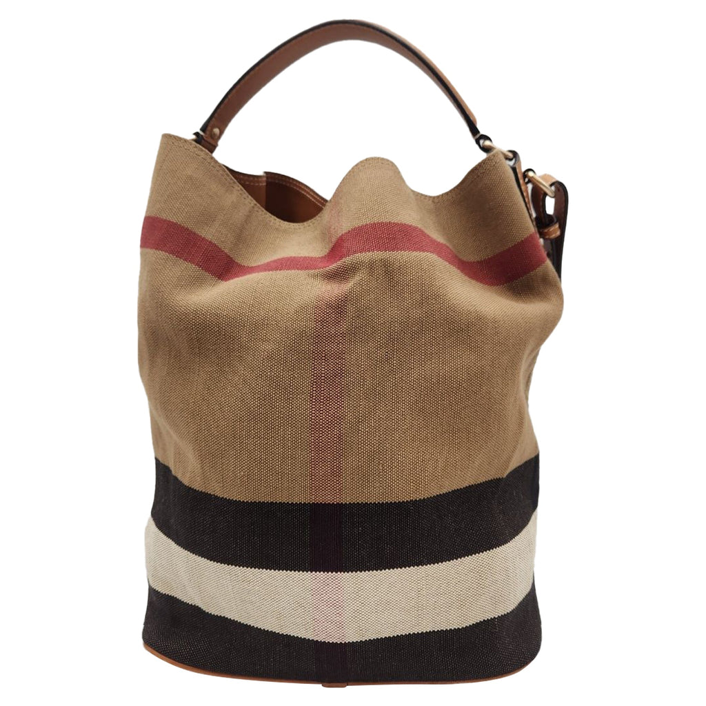 House Check Ashby Hobo Bag Medium Condition