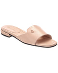 Jimmy Choo Dina Leather Flat Sandal