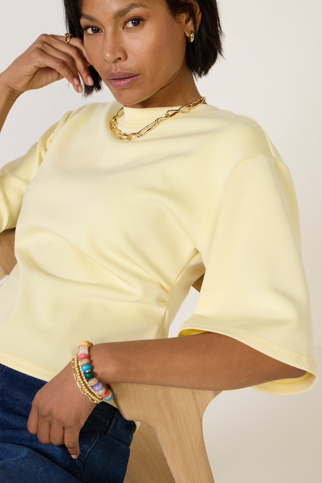 Women's Hayden Tailored Scuba Top