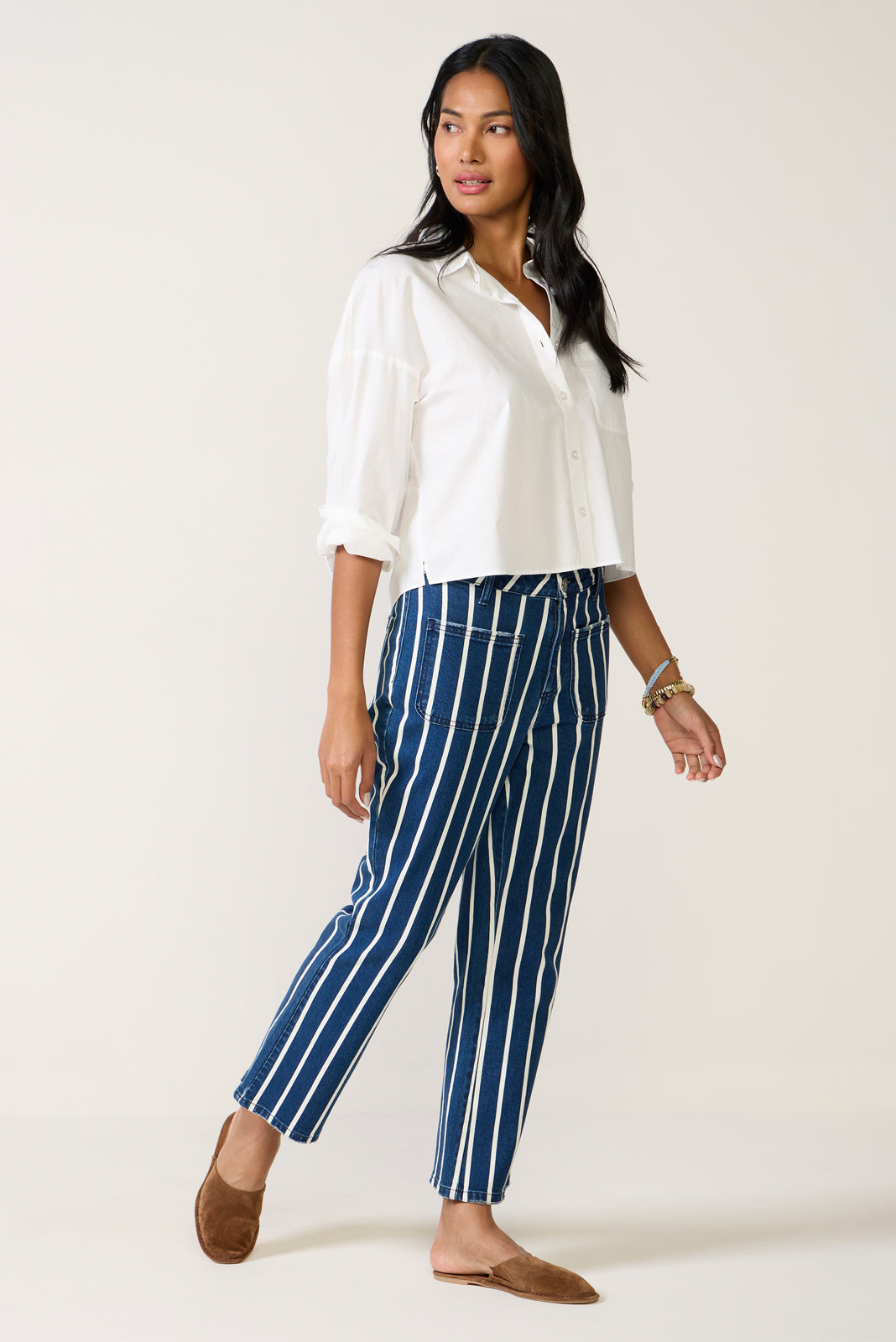 Women's Aiden Crop Shirt