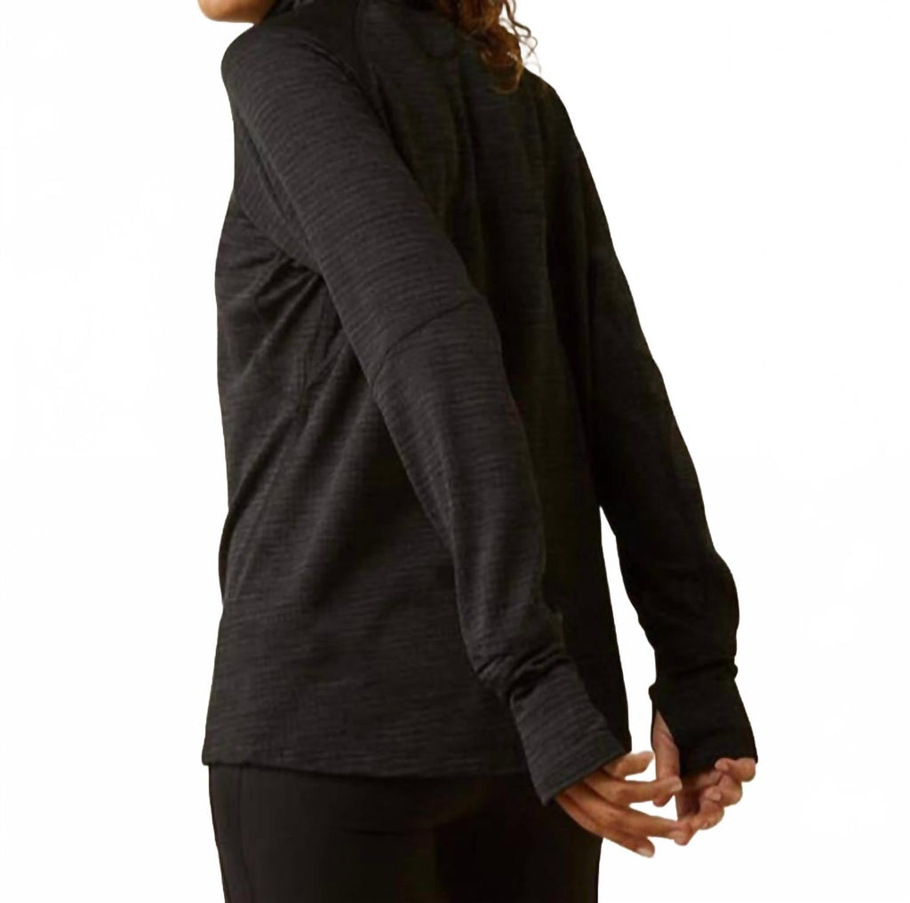 Women's Rebar Gridworks Baselayer Shirt In Black