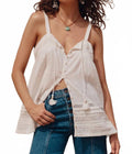 Stevie Lace Cami Top In Camellia