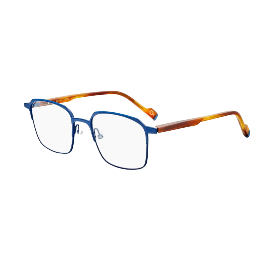 Joaquin Square Frame Eyeglasses with Gradient Temples