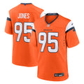 Denver Broncos Sai'vion Jones Orange Team Game Jersey