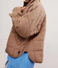 Pippa Packable Puffer Jacket In Twig