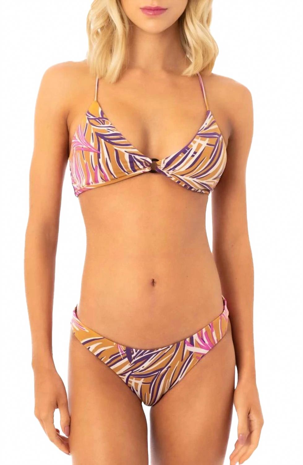 Women's Kenny Top In Caramel Foliage