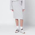 Rotate Lilac Striped Pencil Skirt Women