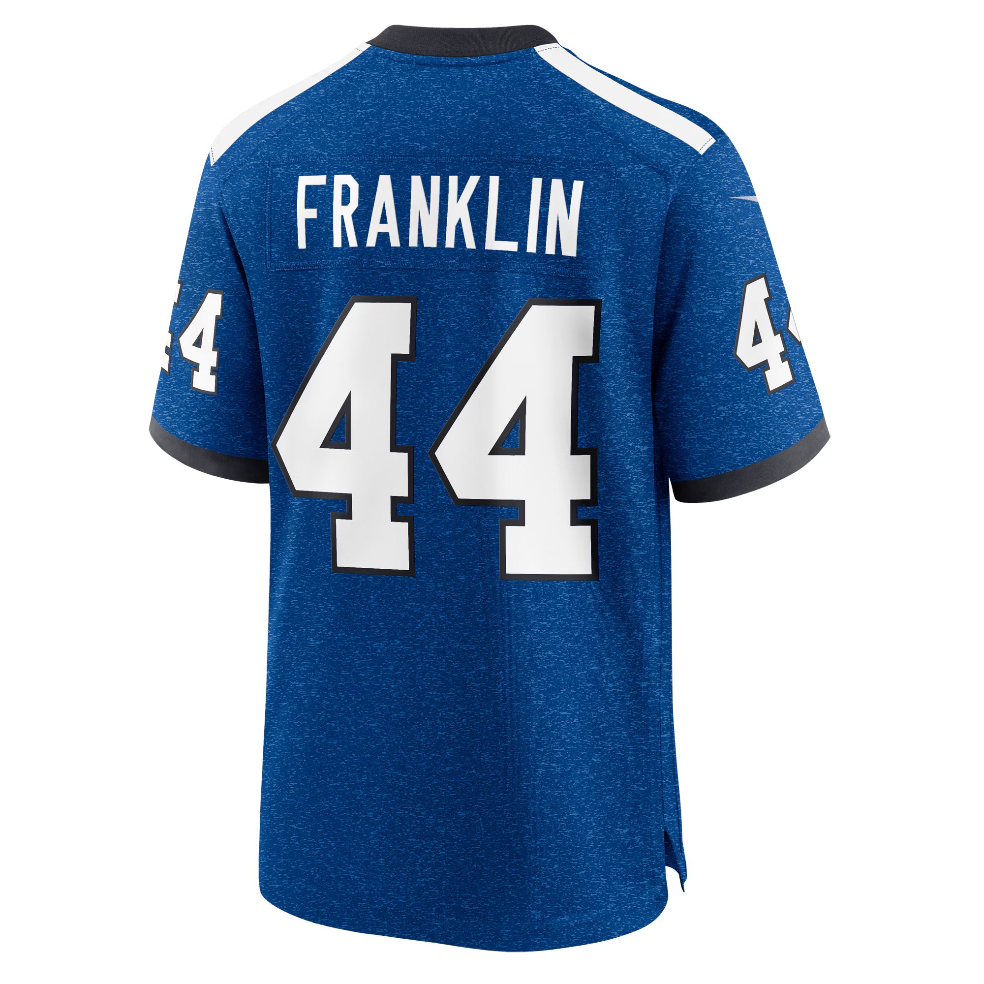Indianapolis Colts Zaire Franklin Blue Alternate Game Jersey