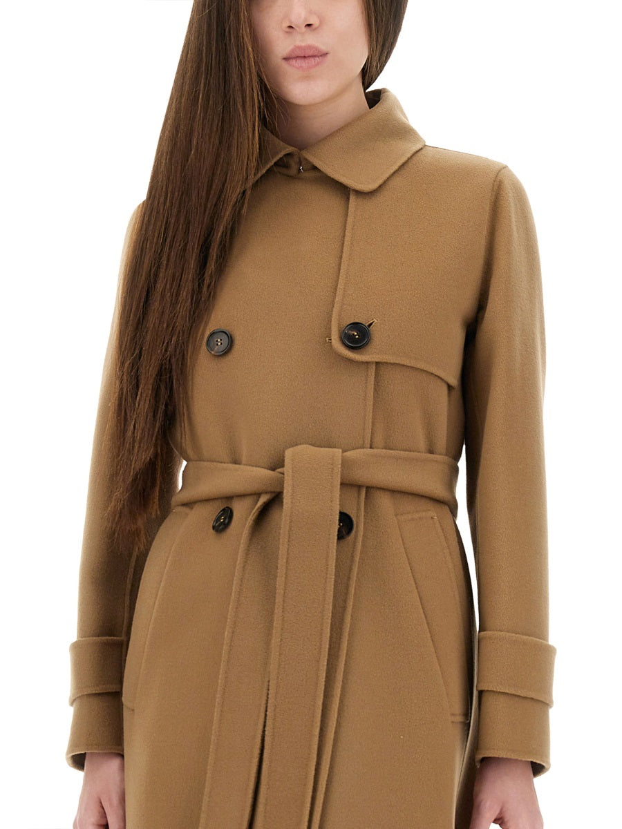 S Max Mara Women Double-Breasted Coat "Sem"