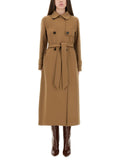S Max Mara Women Double-Breasted Coat "Sem"