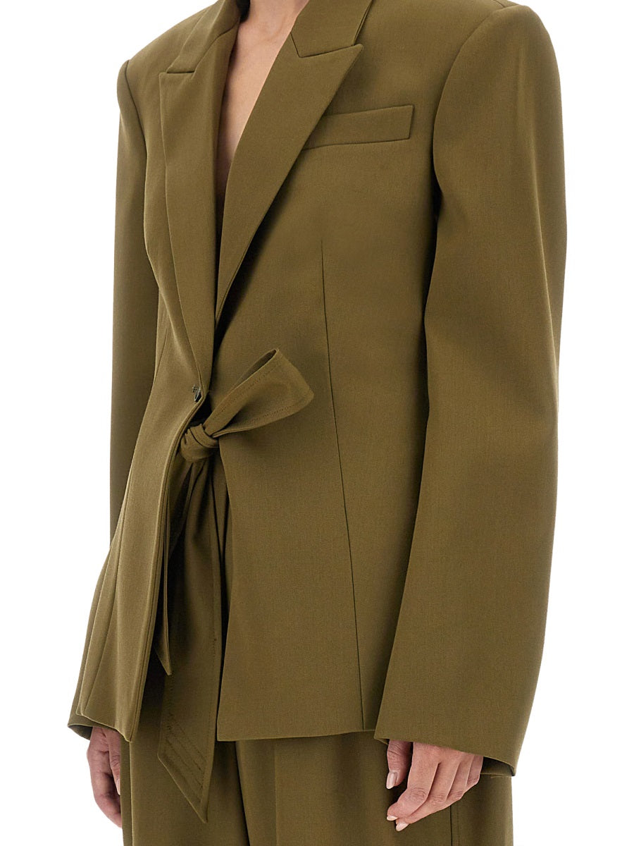 The Attico Women Gabardine Jacket