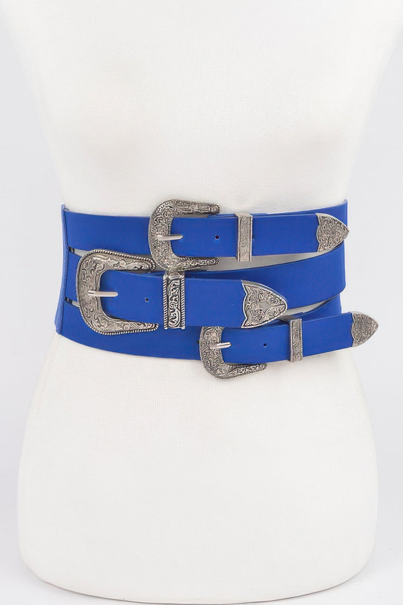 Multi Buckles Elastic Belt