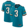 Jacksonville Jaguars Jakobi Meyers Teal Alternate 2 Prowler Throwback Game Jersey