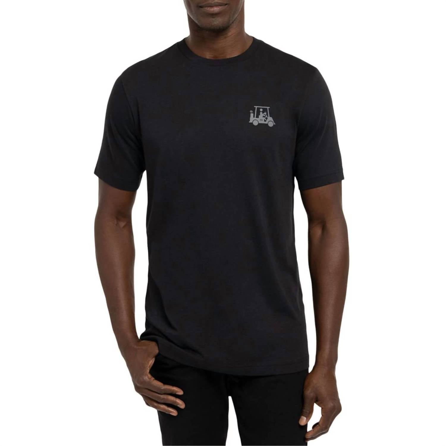 Men's Fall Tee Shirt In Black