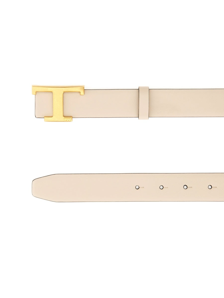 Tod's Women "T Timeless" Reversible Belt