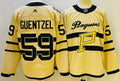 Men's Pittsburgh Penguins Jake Guentzel #59 Yellow Player jersey