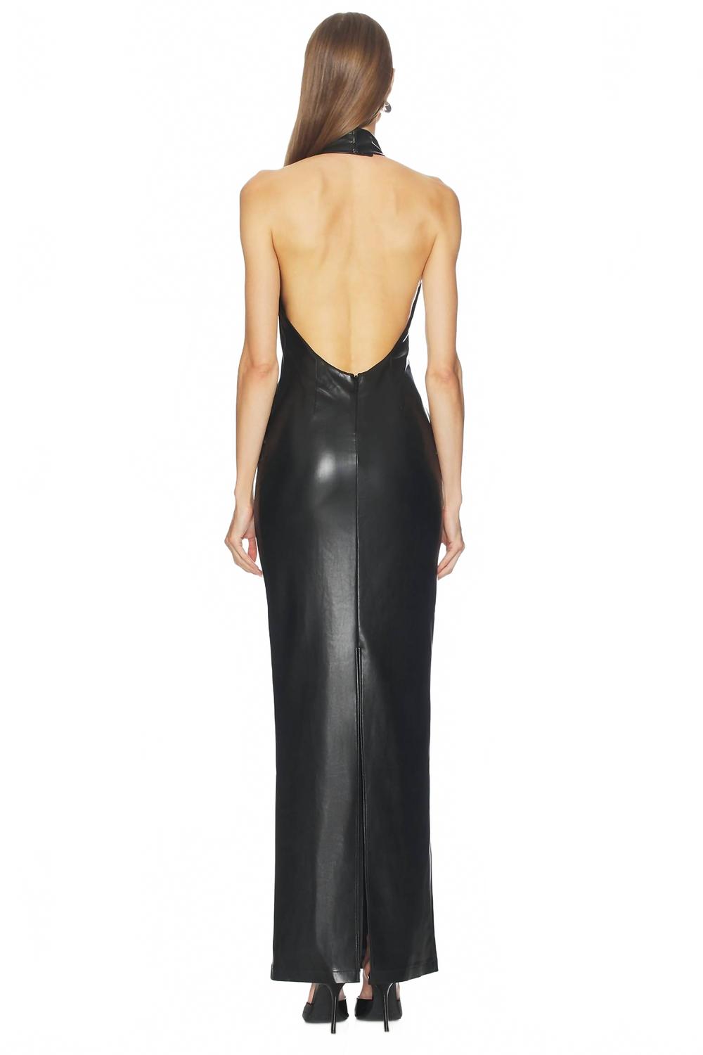 Lyonna Maxi Dress In Black