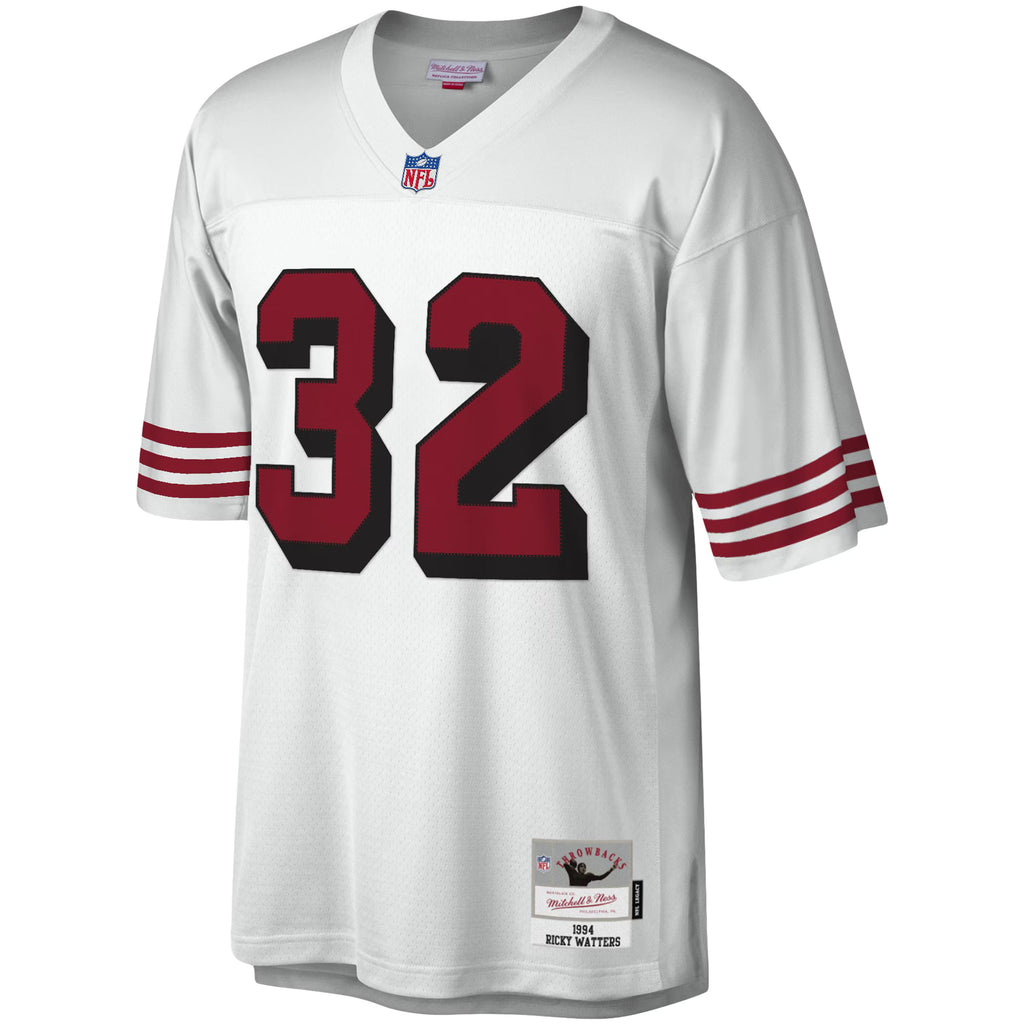 San Francisco 49ers Ricky Watters Mitchell & Ness White Legacy Replica Jersey
