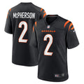 Cincinnati Bengals Evan McPherson Black Game Jersey