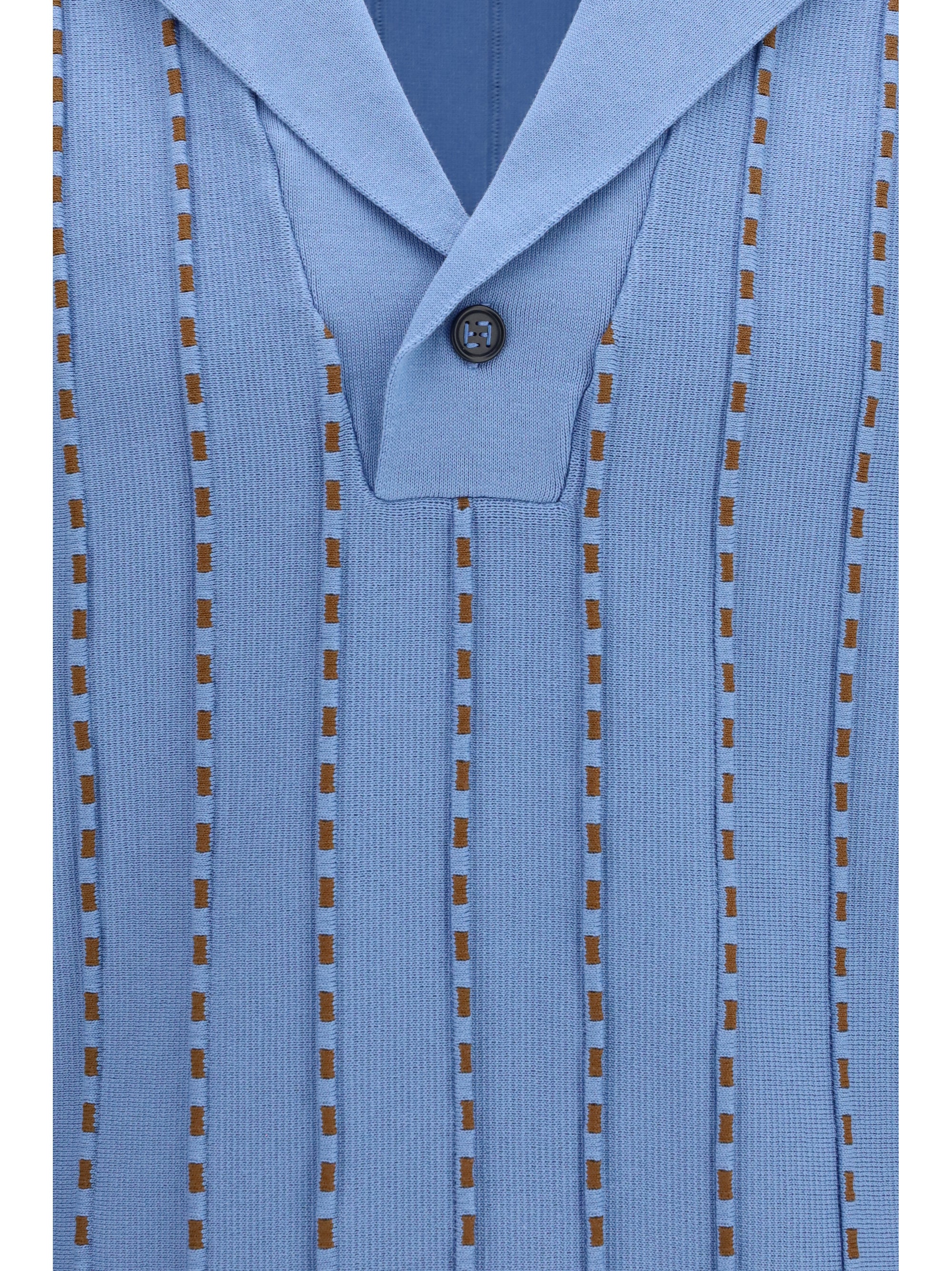 Fendi Men Trompe-L'œil Selleria Knit Sweater